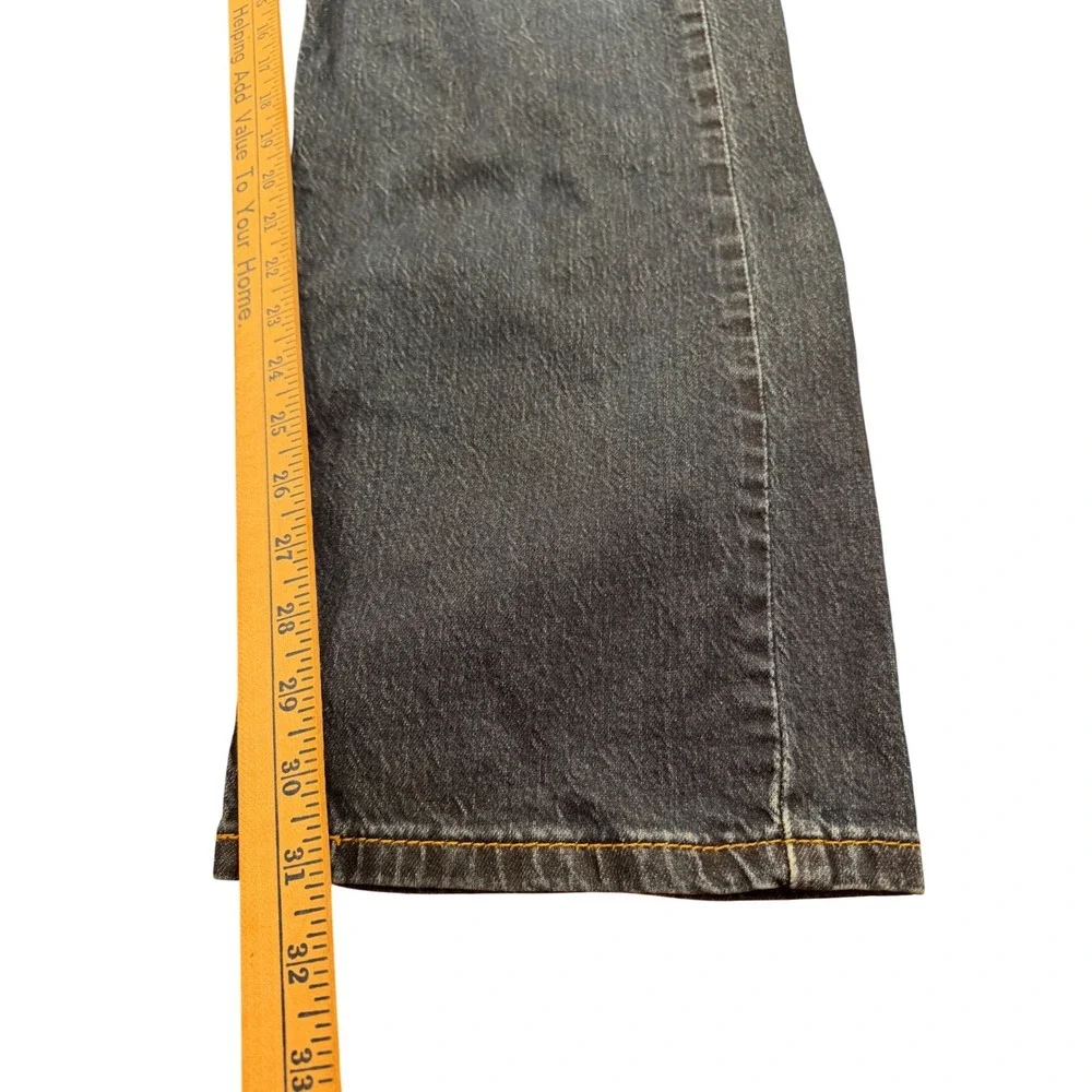 Levis 505 Jeans Mens 38x34 Regular Fit Straight Leg‎ Blue Denim Classic